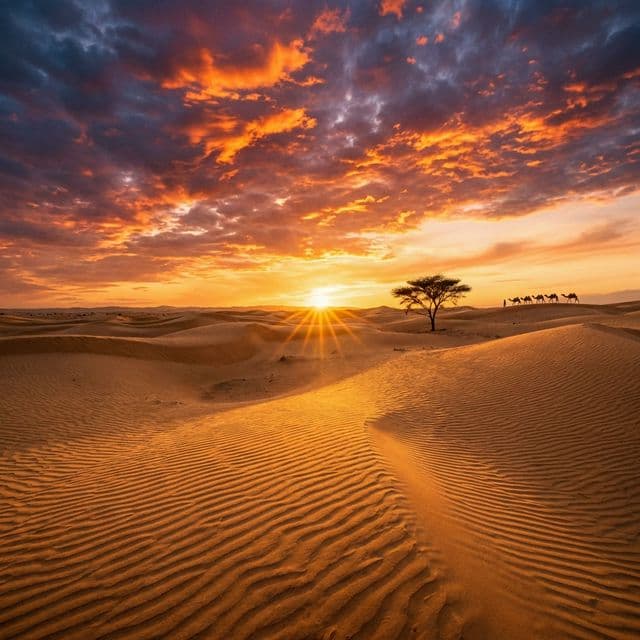 Evening Desert Safari & BBQ detail 1