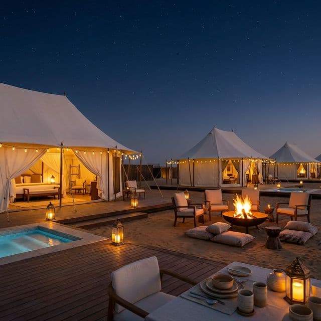 Luxury Overnight Camping